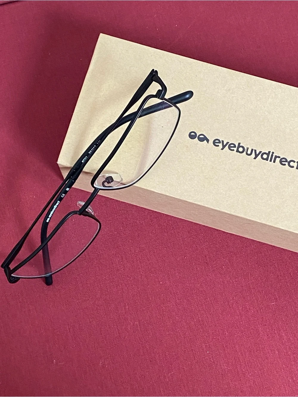 Never-Worn Office Siren Metal Reading & Blue Light Glasses from EyeBuyDirect